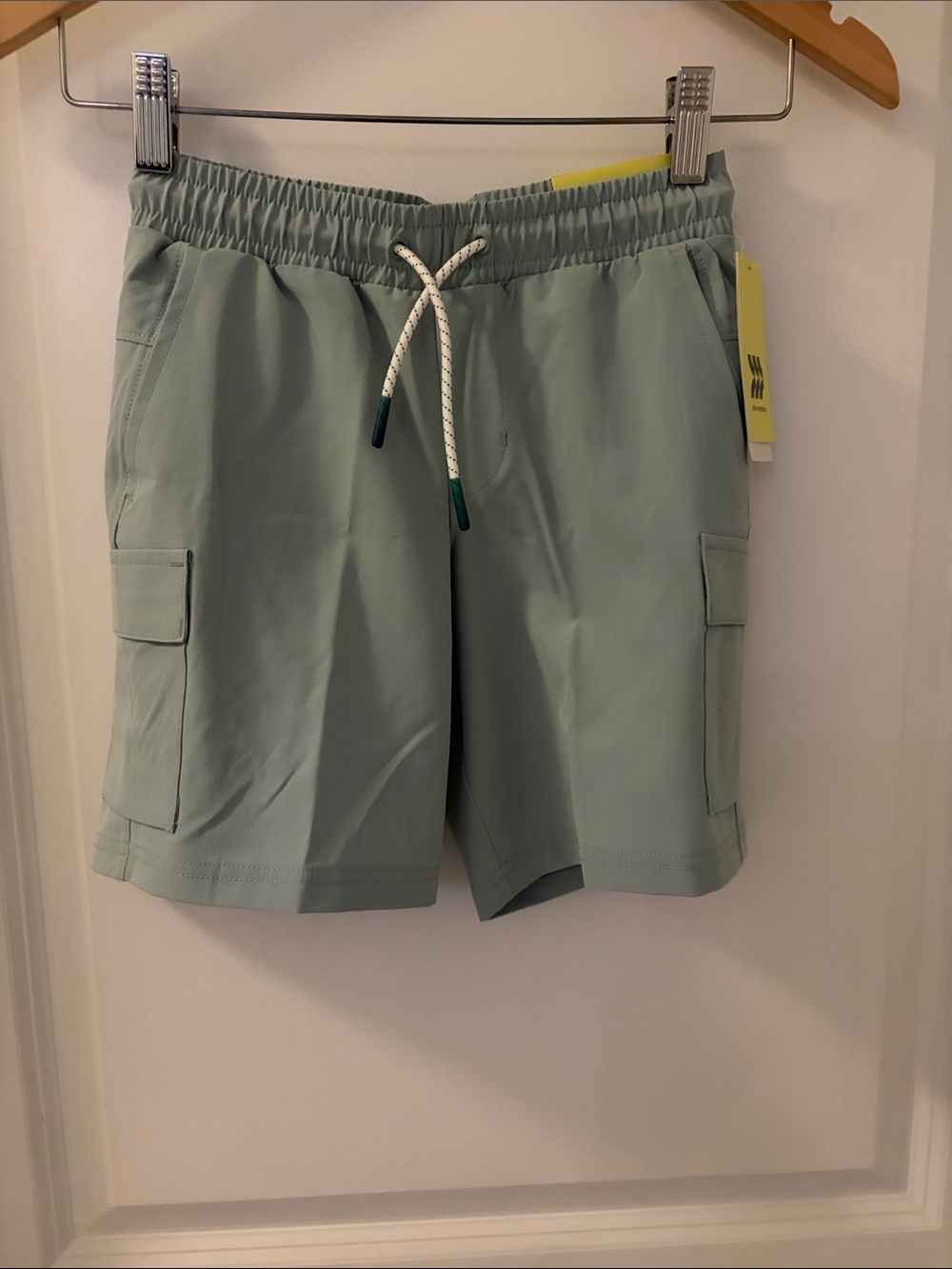 all in motion Sage Green Cargo  Shorts with Drawstring